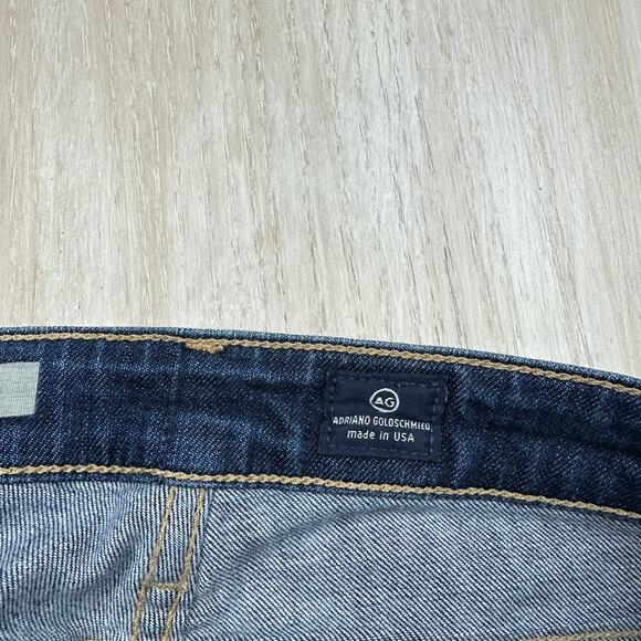 AG Adriano Goldschmied Jessie Curvy Bootcut Blue Dark Wash Casual Denim Jeans 26 - Picture 10 of 16